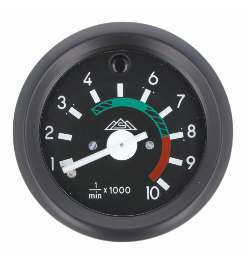 Otáčkomer SIMSON Ø60mm MZA s kontrolkou diaľkových svetiel